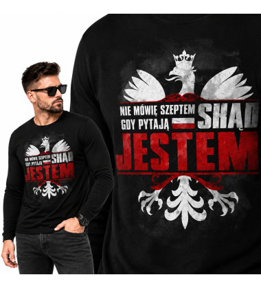 LONGSLEEVE PATRIOTYCZNY  NIE MÓWIĘ